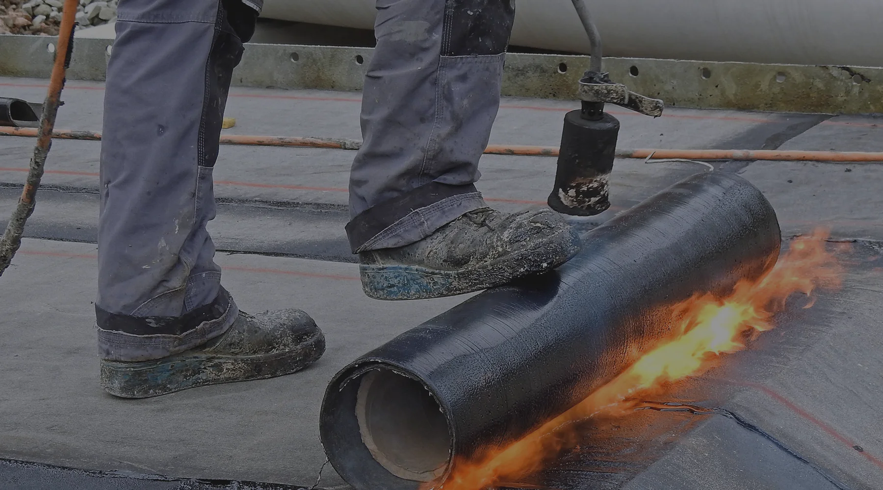 Priemyselná plochá strecha